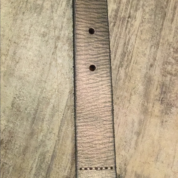 New Free People Pink Denim Days Double Buckle Belt - Picture 6 of 7